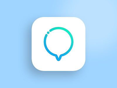 iOS Icon For New Contact Management App app app icon austin texas designer branding california designer chat clean design contact icon ios logo los angeles designer messenger mobile app design mobile design productivity san francisco designer san jose designer ui ux