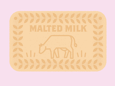 Daily Biscuit Challenge 03 biscuit colour design egdes illustration maltedmilk rough sweet texture treats vector