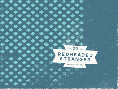 Redheaded Stranger designs illustration marks nashville restaurant tacos texture