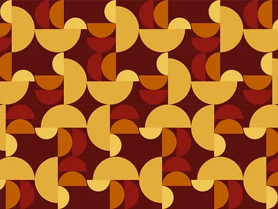 Exploration No. 10 — Hot Dog color color theory colors design geometrical graphic design illustration illustrator minimal pattern pattern art patterns shapes simple vector vector illustration