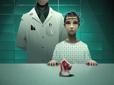 Eleven character concept illustration