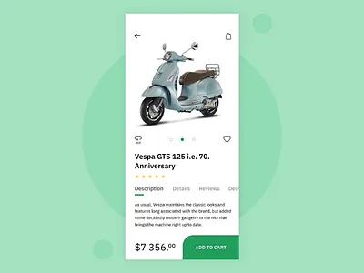 Vespa online shop