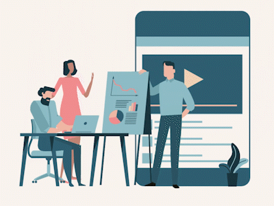 The Chaos. 2d animation 2d character abstract abstract design after effect animated gif animation animation design branding character design flat gif icon identity illustration illustrator minimal vector web