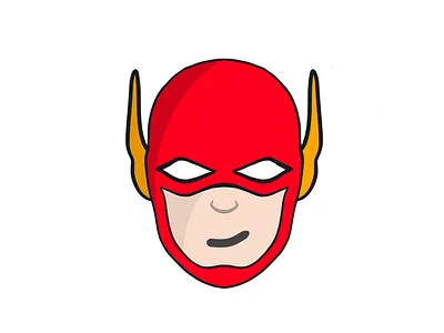 Flash comics flash illustration procreate superhero