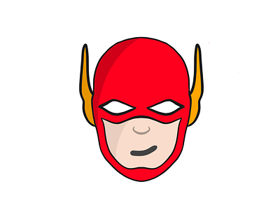 Flash comics flash illustration procreate superhero
