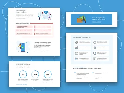 Medical Website Elements branding graphic design illustration web website