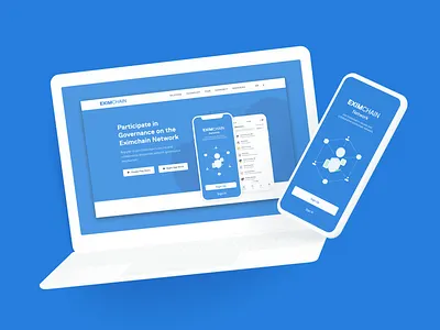 Eximchain Mobile App - Website & App android android app front end front end front end development frontend ios ios app mobile mobile app mobile app design mobile design mobile ui react react native reactjs web web developer web development website