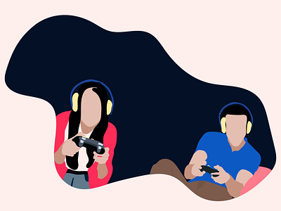 Gaming 2019 trend 2d adobe illustrator character design friends game design gaming illustration sketch