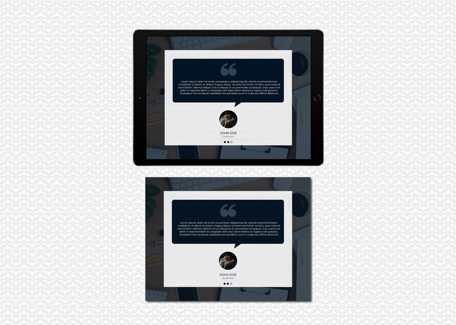 Example of Testimonials - 039