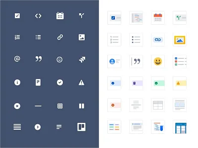 Awesome slash command ⚡️ atlassian document editor icon icon set iconography productivity team typeahead uidesign uxui