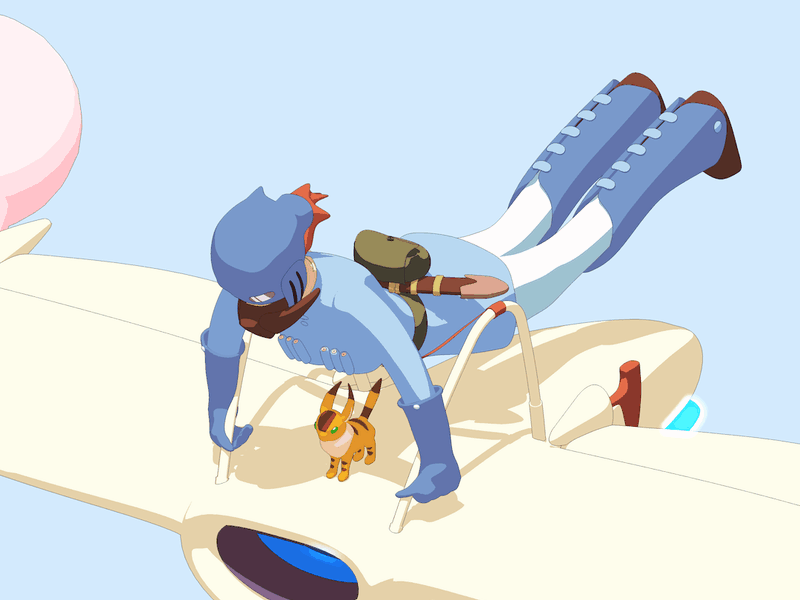 Nausicaa 💨 c4d cinema 4d ghibli japan kiki nausicaa sketch and toon studio ghibli totoro