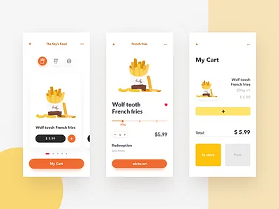 Park navigation app Vol.4 design illustration ui ux