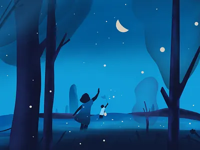 summer night by Karolis Strautniekas