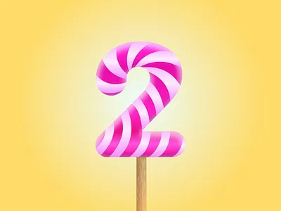 Number 2 36daysoftype branding design icon illustration motion number numeric type design typeface typo typography ui vector