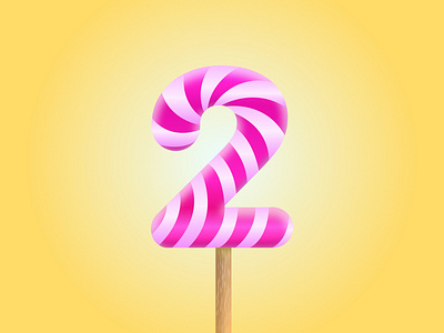 Number 2 36daysoftype branding design icon illustration motion number numeric type design typeface typo typography ui vector