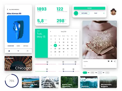UI Components angular component design system indigo.design infragistics material product ui ux ux design web