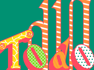 Todo Dia brasil design florianópolis icon illustrator lettering art typography vector