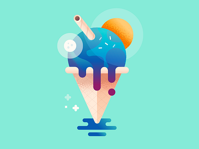 Sweet Global Warming ecology icecream world