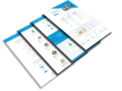 KPIR50 flatdesign material icons website website design wordpress