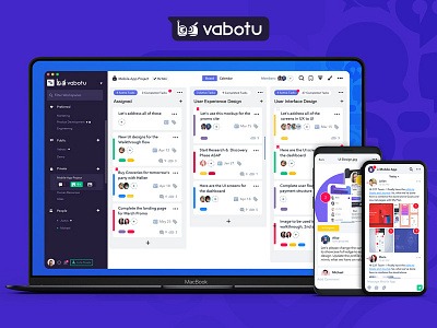 Mac App and Mobile App Design - Vabotu app design design digital design graphic design mac app ui design web design