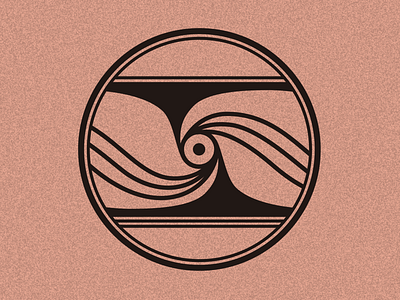 Pottery Pattern Wave branding illustration logo 中国风 古典图案 彩陶