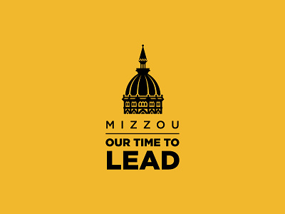 Mizzou: Our Time To Lead Logo adobe illustrator branding logo logo design