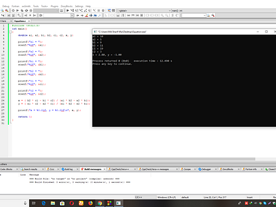 Equation in C programmin code or output c c porgrammer c programming code develope development equation program programmer programming