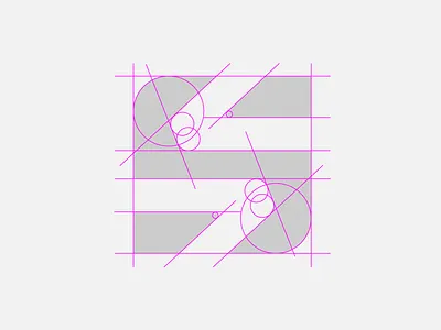 Session Grid app construction logo design fitness grid logo minimalist negative space s session ui workout