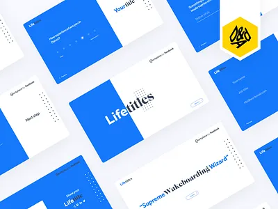 Life Titles - D&AD 2019 ✏️ www.lifetitles.com app brand branding clean design identity journey lifetitle minimal mobile quiz ui user experience user interface ux web web design webdesign website wireframe
