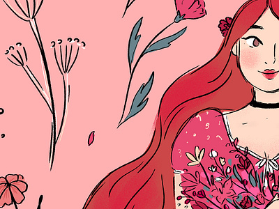 In Bloom art comics digital art drawing illustration