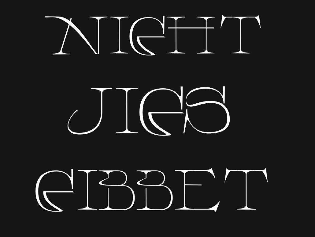Nousvous - WIP typedesign typeface