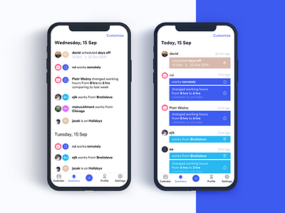 Take on Notifications alert alternates app brainstorm calendar clean design iphone list mobile mobile app mobile app development notification notifications schedule simplicity ui ux variations work in progress