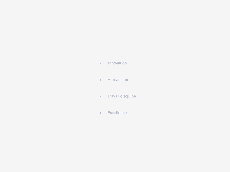 UI — Augmented bullet list animation bullet bullets hover list ui