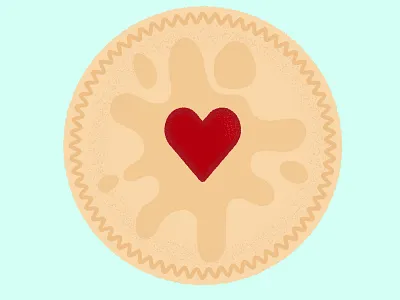 Daily Biscuit Challenge 04 biscuit colour design jammiedodger rough sweet texture treat vector