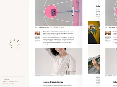 Lighthouse: Agency website portfolio template bootstrap theme case study portfolio site portfolio website website template