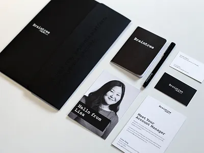 Braintree Marketing / Sales / Accounts Materials accounts braintree branding businesscards folder marketing sales enablement set stationary