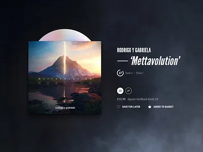 Record store concept - close up