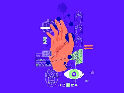 E.C.I.: Machine Learning artificial intelligence digital illustration ilustracion wacom