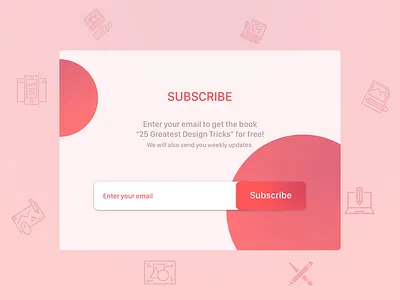 Subscription Form UI Design aplusdesign aplusdesign.co daily daily 100 challenge daily ui daily ui challange dailyui design digital artist ui ui design ui design challenge ui designer