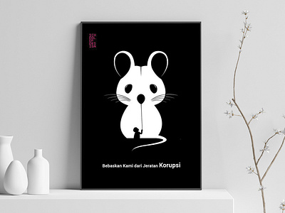 Hope black campaign design hope posterdesign rat