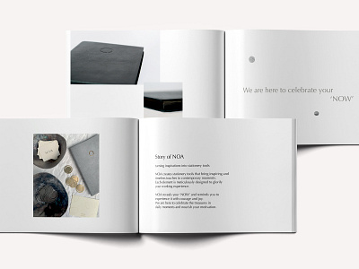 NOA Notes - Branding branding brochure design corporate branding corporate brochure layout layout design stationery stationery design typography