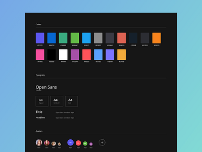 Nightfall Style Guide app dark darkmode design design system flat ios mobile shop sketch ui ui design uikit ux uxdesign