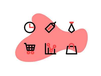 Business & Management Icon Set animation app branding business design finance icon identity illustration ios logo management management app minimal professional type typography ui vector website