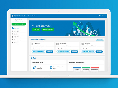 Finance Portal dashboard finace ui uiux