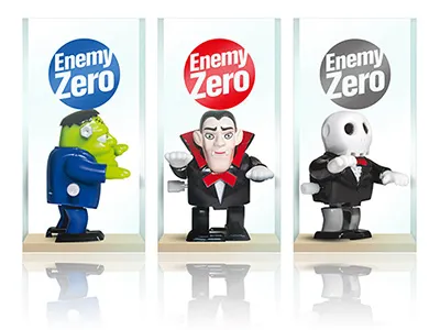 Amira color drako frankie gadjet monster pack packaging skull