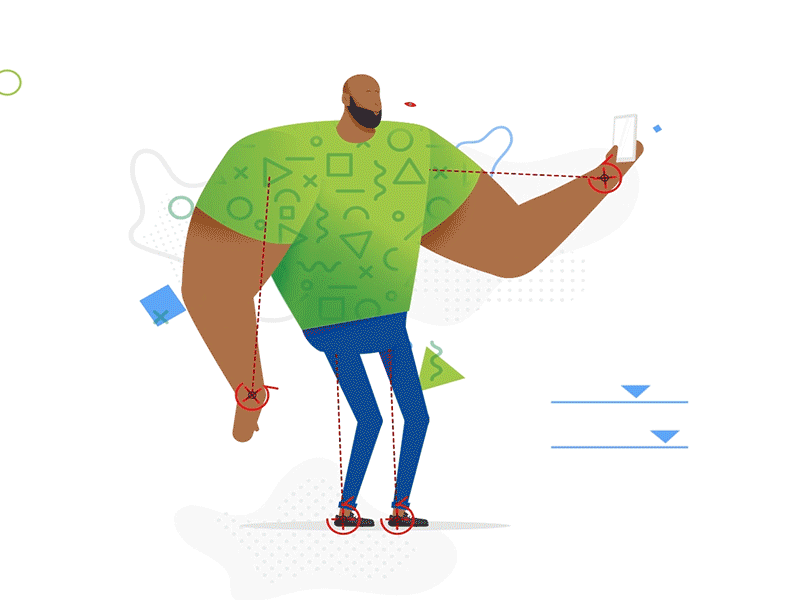 Character Rig Test By Anthony Maneschijn On Dribbble