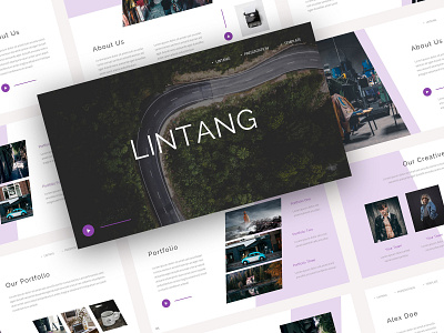Lintang - Creative PowerPoint Template agency business company corporate creative powerpoint powerpoint template presentation