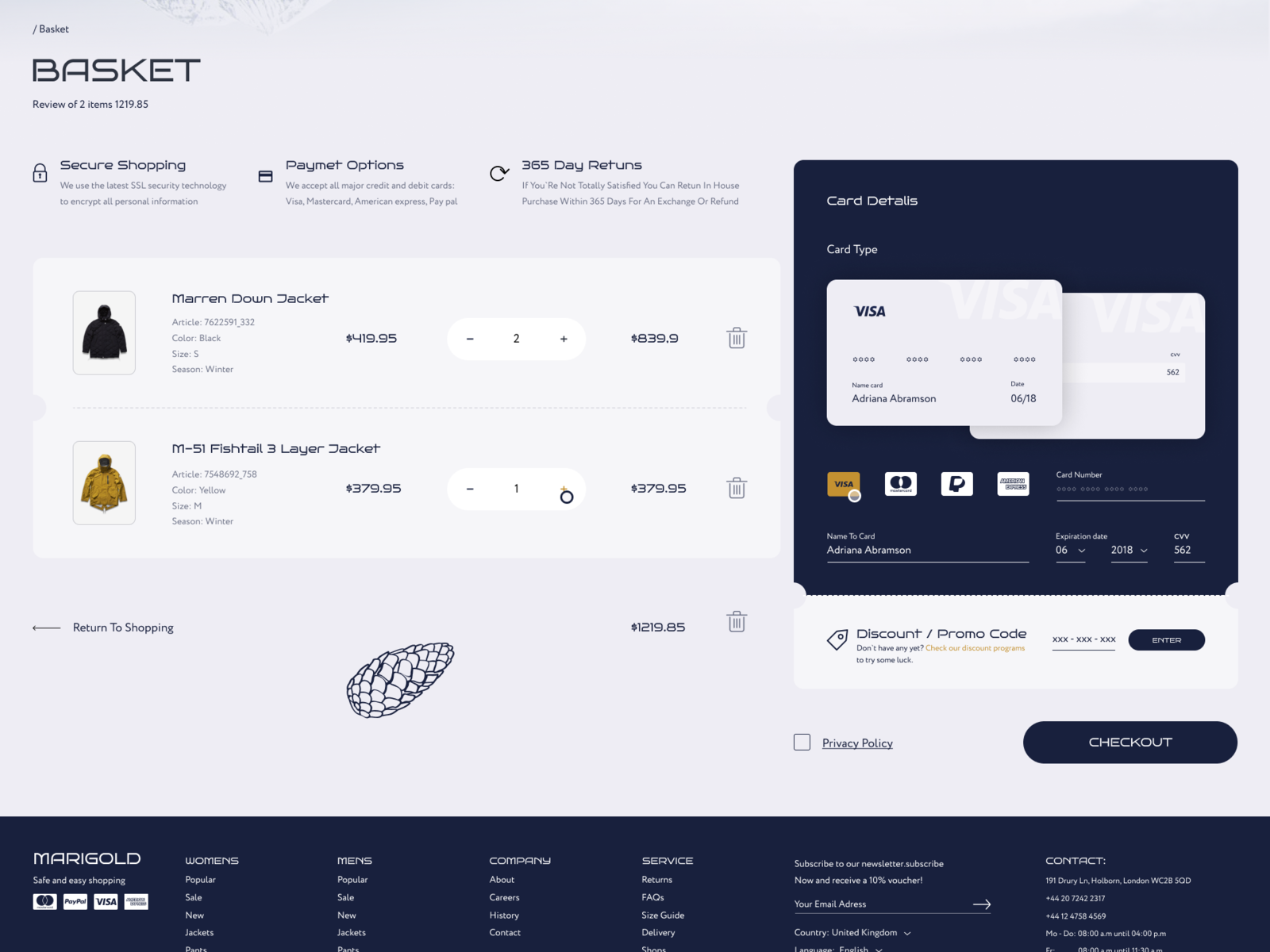 Basket. Marigold by Ann on Dribbble