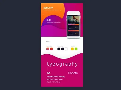 Health track app - Guidelines fitness app health track mobile app