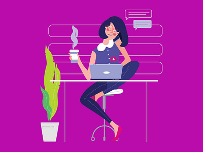 Illustration art artist character character design characters design design art graphic graphicdesign illustration ui deisgn vector